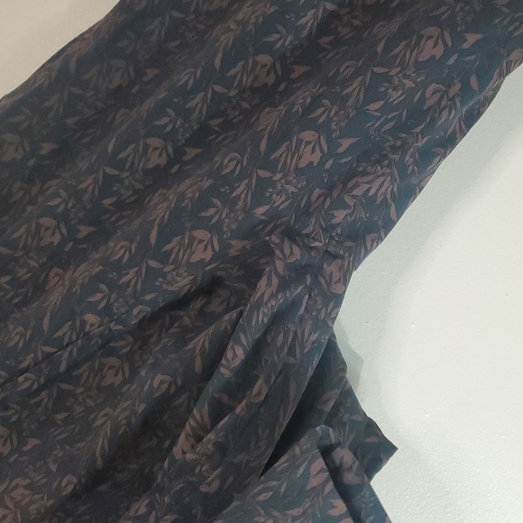 SweetSalt Jumpsuit Size 10 Womens Green Taupe Button Zip Down Scandinavian - Picture 5 of 16